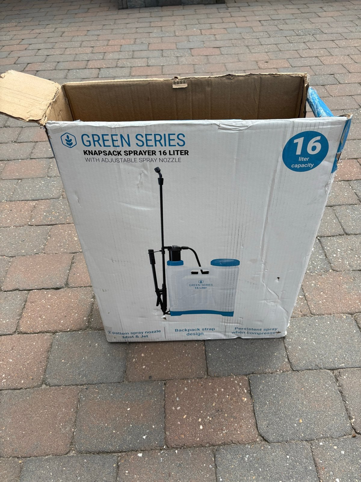 Rugspuit 16 liter - Green Series, Tuin en Terras, Bestrijdingsmiddelen, Ophalen, Nieuw, Ongediertebestrijding