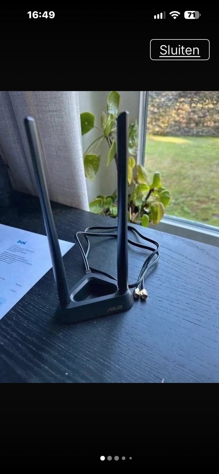 Asus antenne wifi dubbele ! Wifi, Computers en Software, Asus, Asus, Asus, Nieuw