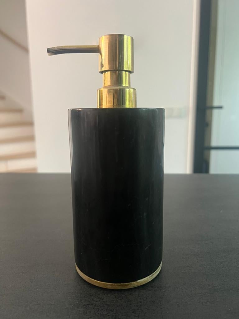 Rituals zeeppomp marmerlook zwart met goud, Ophalen of Verzenden, Gebruikt, Zwart, Overige typen