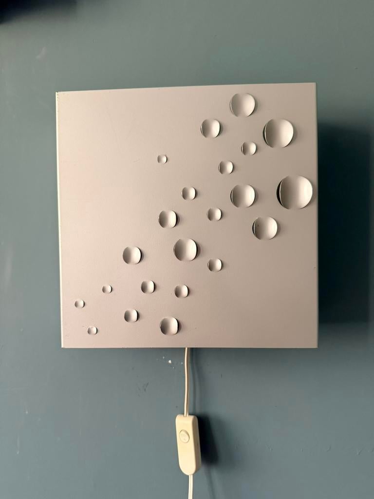Vintage design wandlamp Raak Amsterdam “Sterrenregen” 1960s, Ophalen