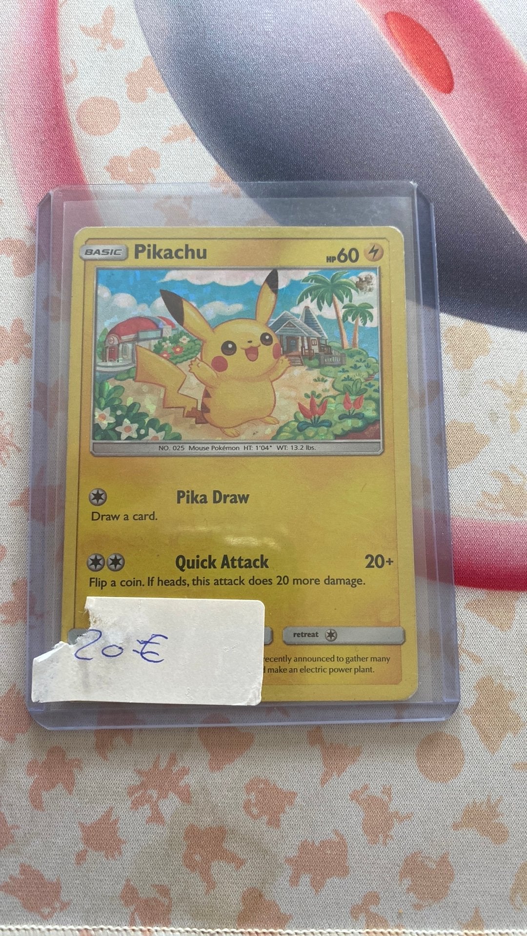 Pikachu 4/12, Ophalen of Verzenden, Gebruikt