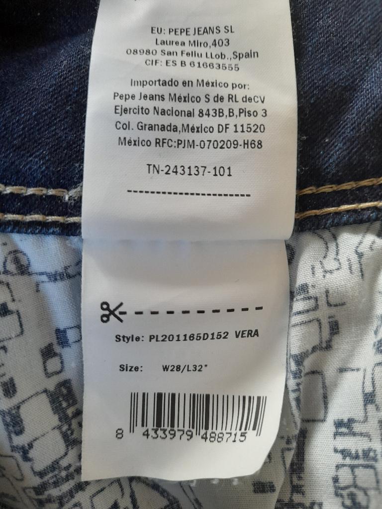Pepe jeans maat w28/l32, Kleding | Dames, Spijkerbroeken en Jeans, Blauw, Ophalen of Verzenden, W28 - W29 (confectie 36), Gedragen