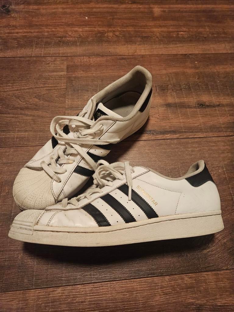 Adidas Superstar sneakers, maat 47 1/3, Kleding | Heren, Schoenen, Wit, Ophalen of Verzenden, Sneakers of Gympen, Adidas