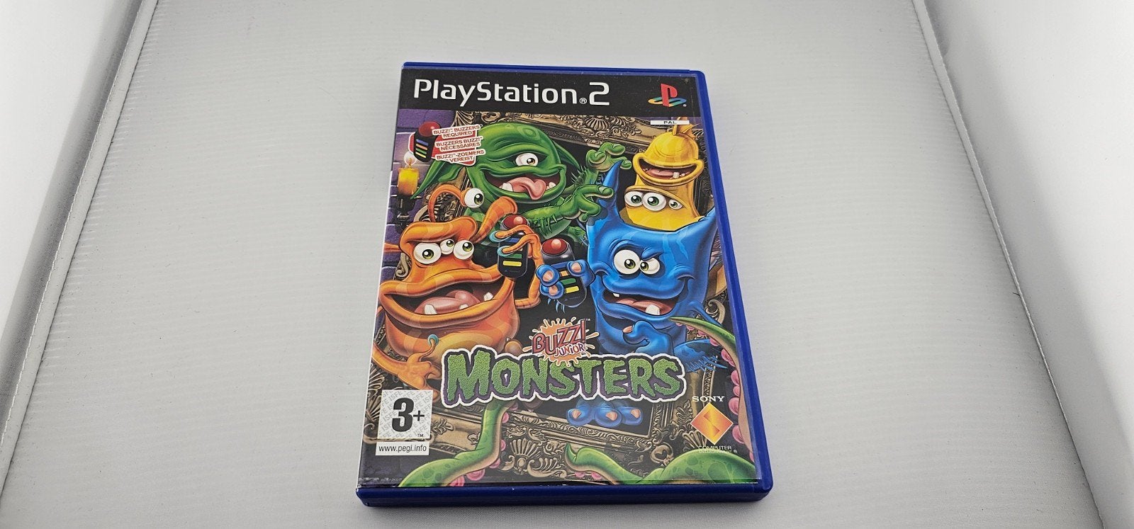 Buzz! Junior: Monsters (Playstation 2), Avontuur en Actie, 1 speler, Ophalen of Verzenden, Zo goed als nieuw