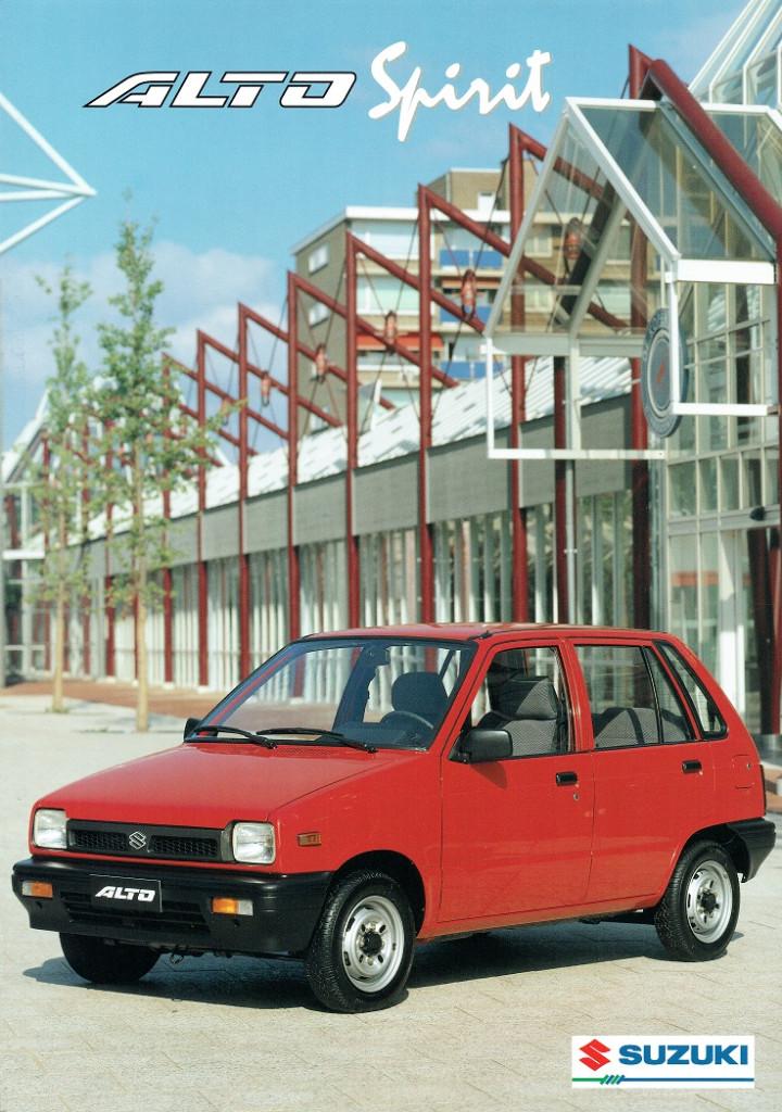 Folder Suzuki Alto Spirit (1996), Verzenden, Gelezen, Overige merken