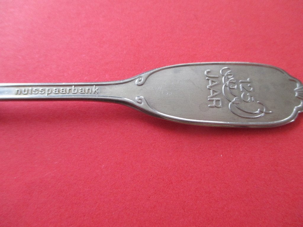 Lepeltje 125 jaar Nutsspaarbank, Verzenden, Zo goed als nieuw