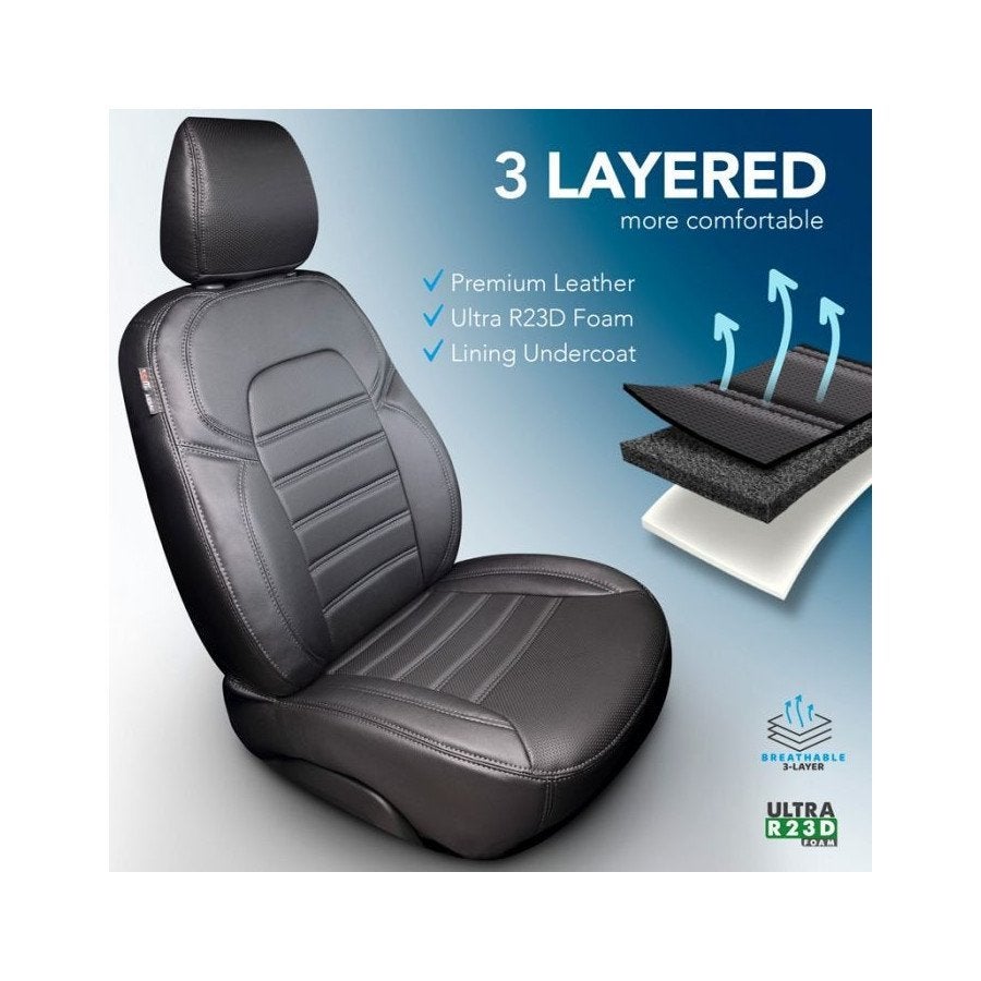 New York Design Kunstleder Stoelhoezen T6 2015-2022 (met ..., Ophalen of Verzenden, Otom seat covers, Info@otom.com, Schaiklaan 112 6045 JL Roermond