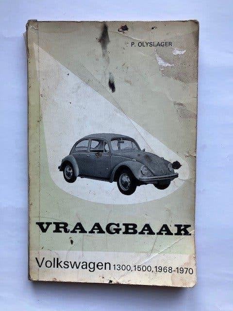 Vraagbaak Volkswagen Kever, Coach, Karmann Giha ,1968 - 1970, Ophalen of Verzenden