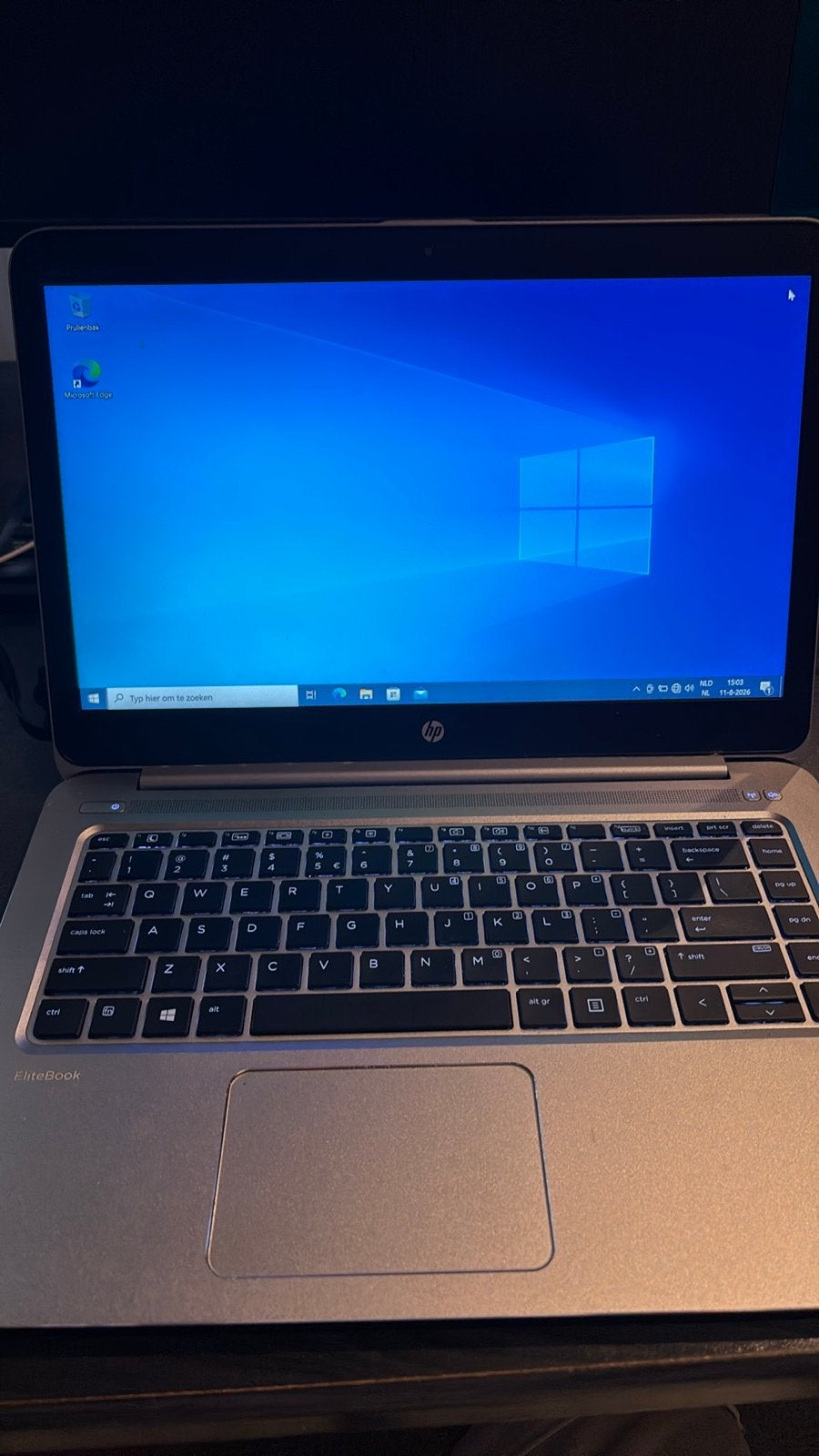 HP EliteBook Folio 1040 G3 Laptop, Computers en Software, Windows Laptops, Gebruikt, 2 tot 3 Ghz, Qwerty, 8 GB