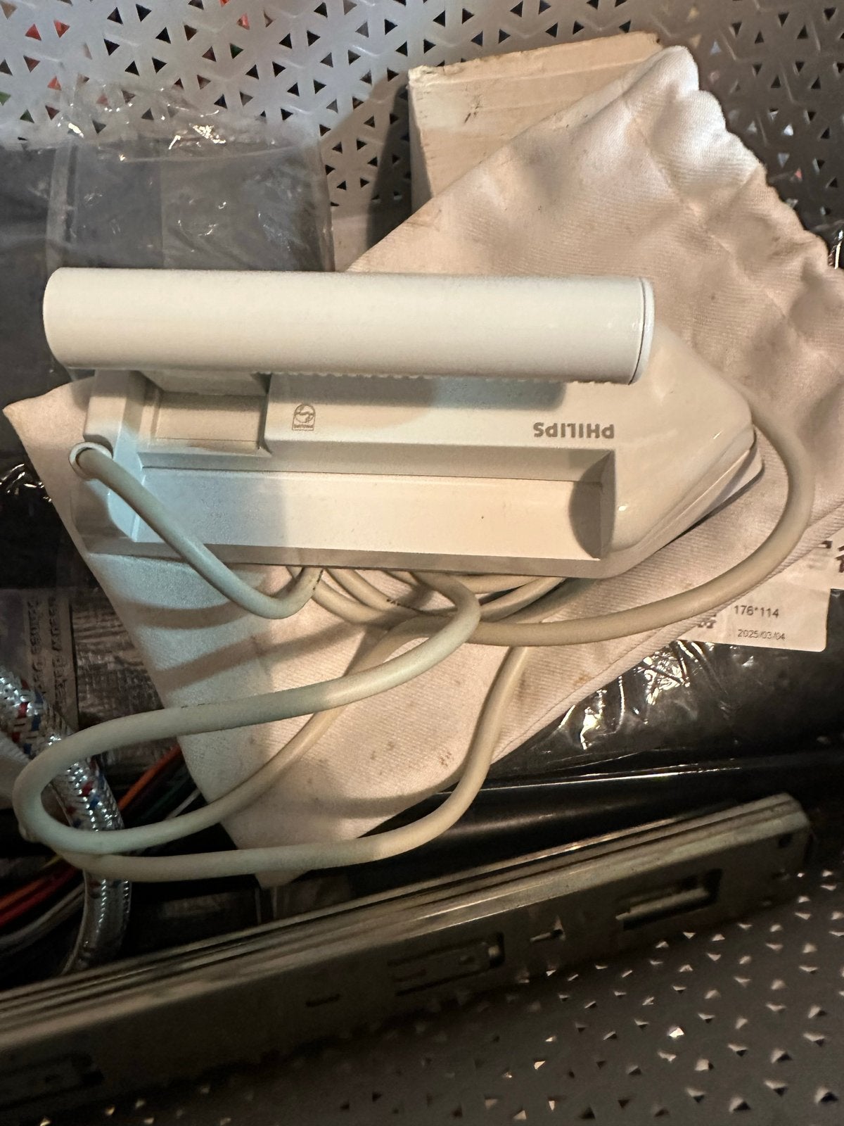 Mini Strijkijzer Philips Stewardess - Ideaal voor Reizen, Ophalen, Gebruikt, Strijkijzer met snoer