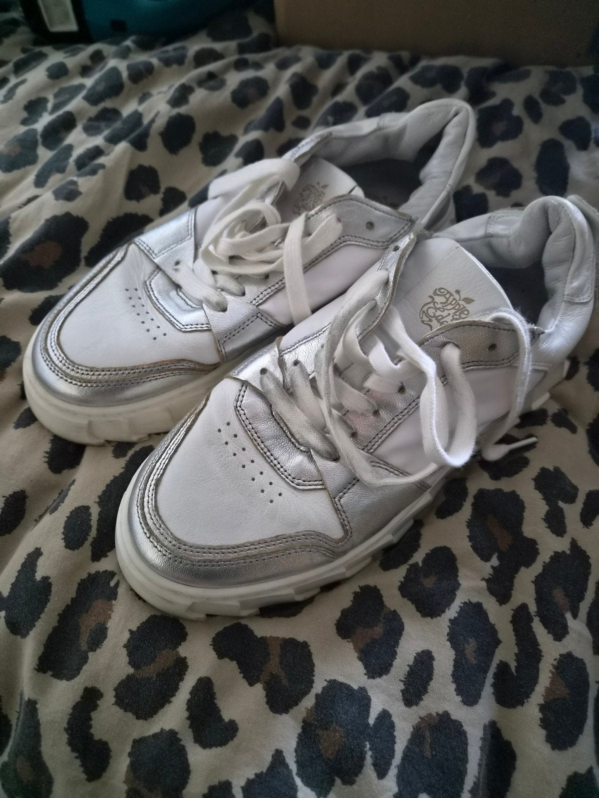Apple of Eden sneakers wit/zilver maat 39, Apple of Eden, Wit, Ophalen of Verzenden, Sneakers of Gympen