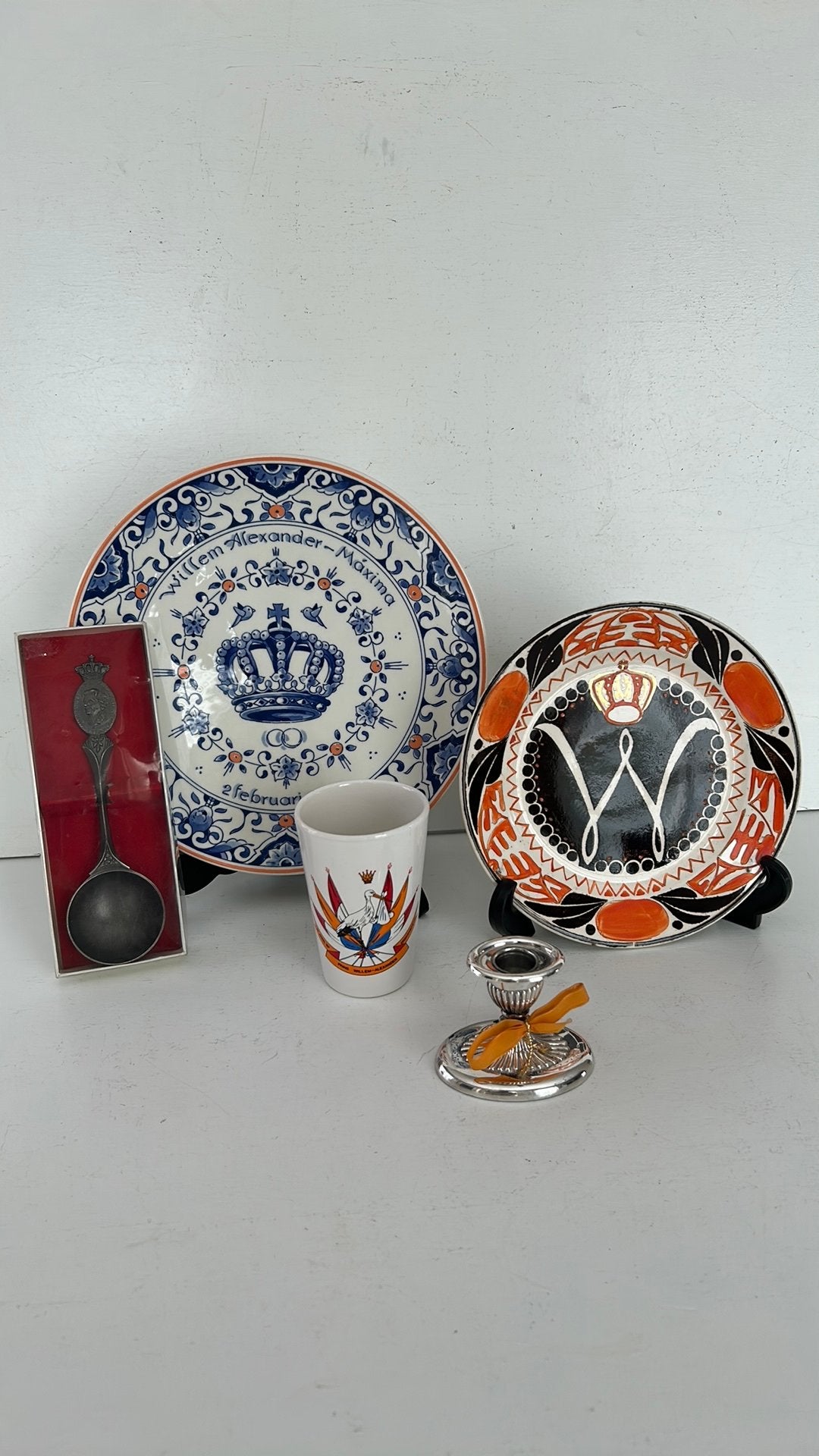 Koningshuis spullen, Verzamelen, Ophalen of Verzenden, Zo goed als nieuw, Servies