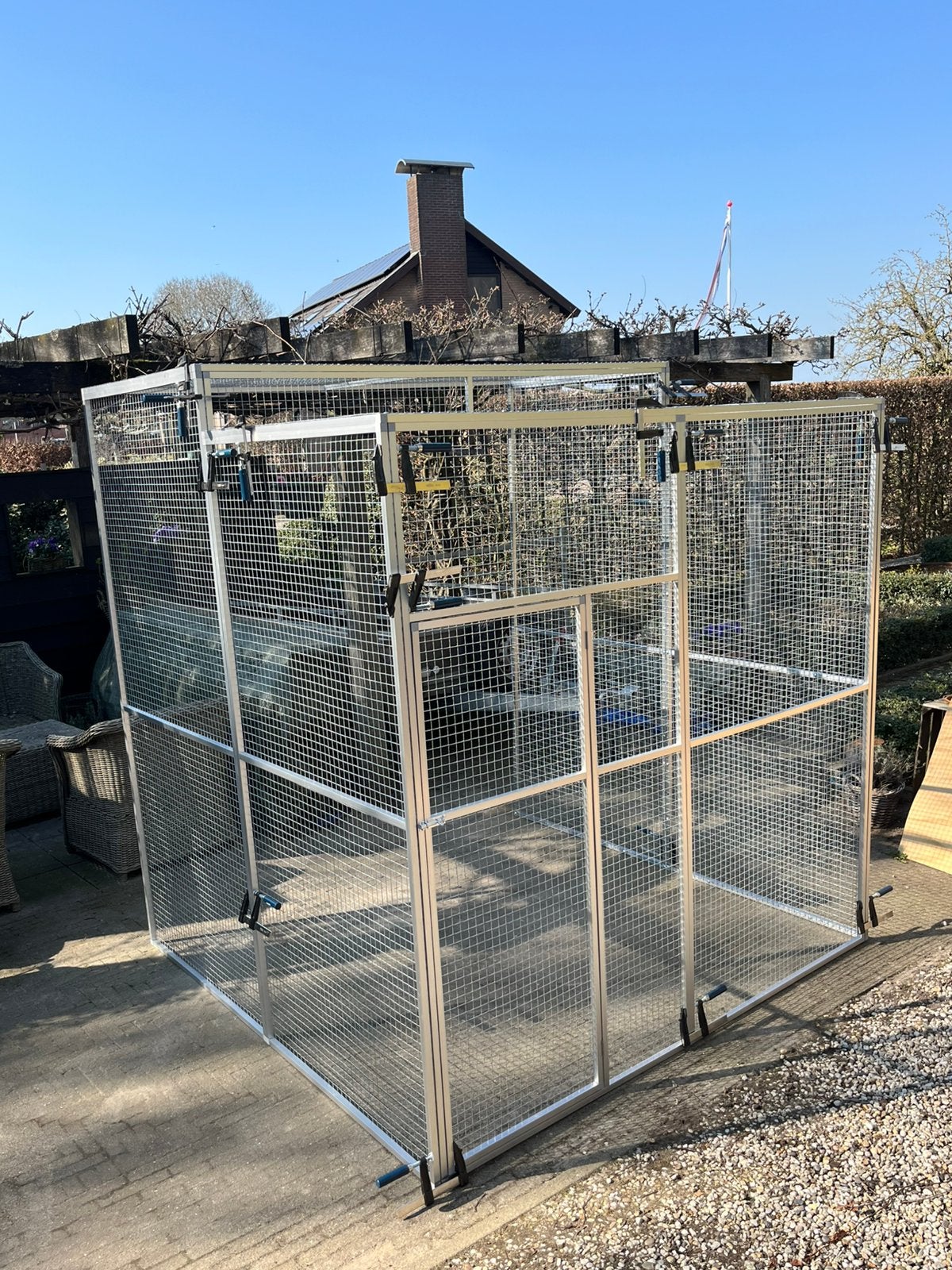 Aluminium volieres op maat gemaakt en in RAL-kleur!, 4221LV, Info@vandoorntimmerwerken.com, Ophalen of Verzenden, Van Doorn timmerwerken
