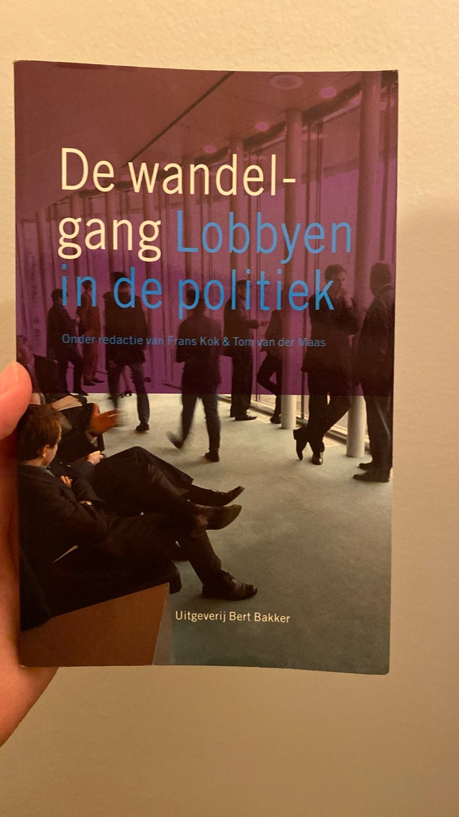 De wandelgang: Lobbyen in de politiek - Frans Kok & Tom van, Boeken, Ophalen of Verzenden, Zo goed als nieuw, Politiek en Staatkunde