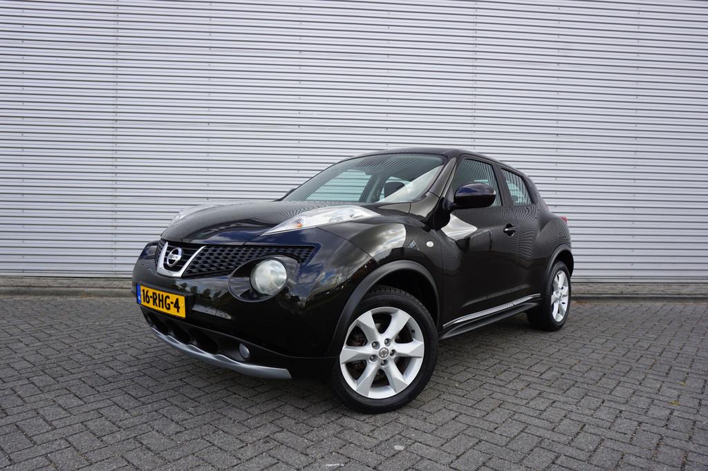 Nissan Juke 1.6 Acenta Climate / Cruise / Elektr. ramen / Lm, Auto's, Euro 5, Stof, 4 cilinders, Origineel Nederlands