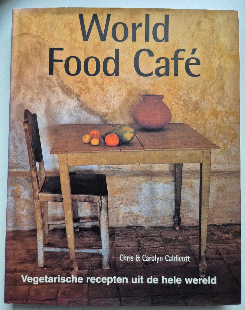 World Food Café - Vegetarische recepten uit de hele wereld, Boeken, Verzenden, Vegetarisch, Chris & Carolyn Caldicott, Zo goed als nieuw