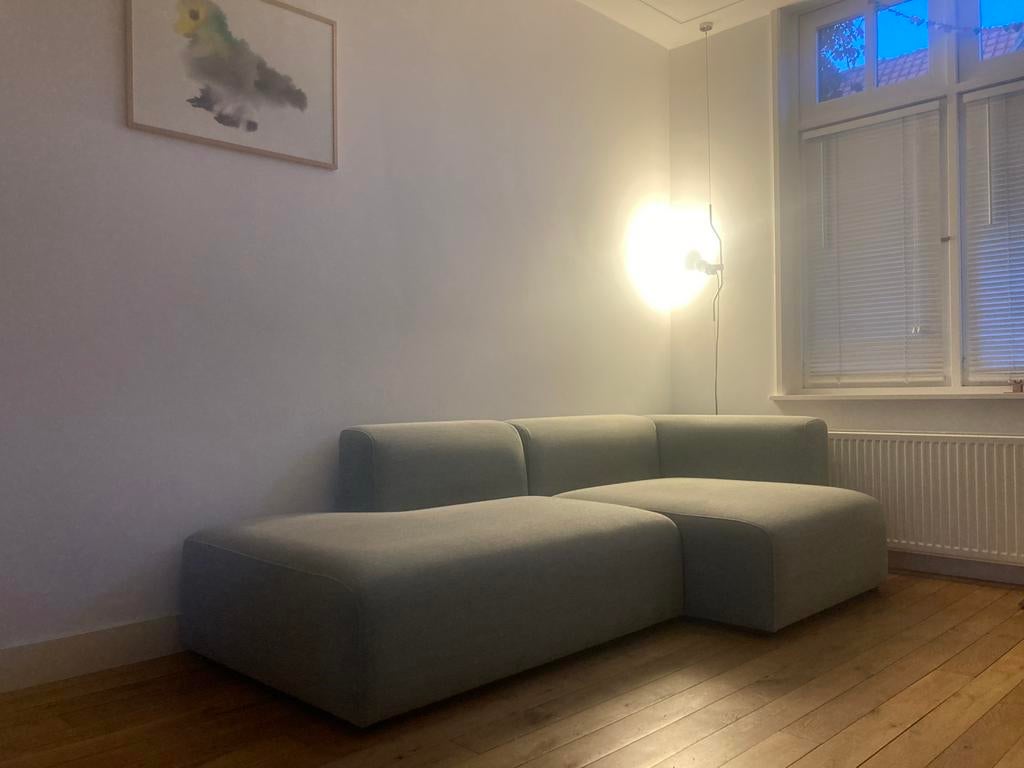 Hay Mags bankstel met Kvadrat bekleding, Ophalen, Gebruikt, 125 tot 150 cm, Hoekbank