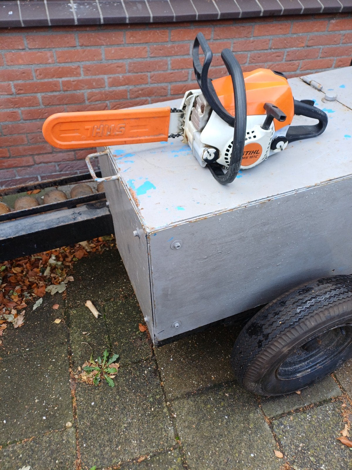 Stihl MS 181 C Kettingzaag - Zo goed als nieuw, Doe-het-zelf en Verbouw, Stihl, Kettingzaag, Ophalen of Verzenden, Zo goed als nieuw