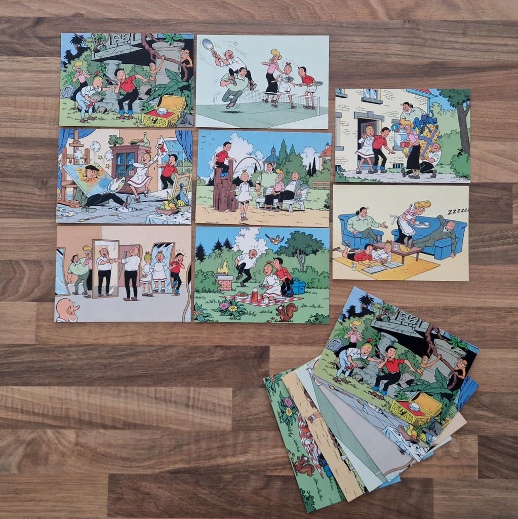 Suske en Wiske kaarten, stickers en tekeningen, Verzamelen, Ophalen of Verzenden, Suske en Wiske, Zo goed als nieuw, Plaatje, Poster of Sticker