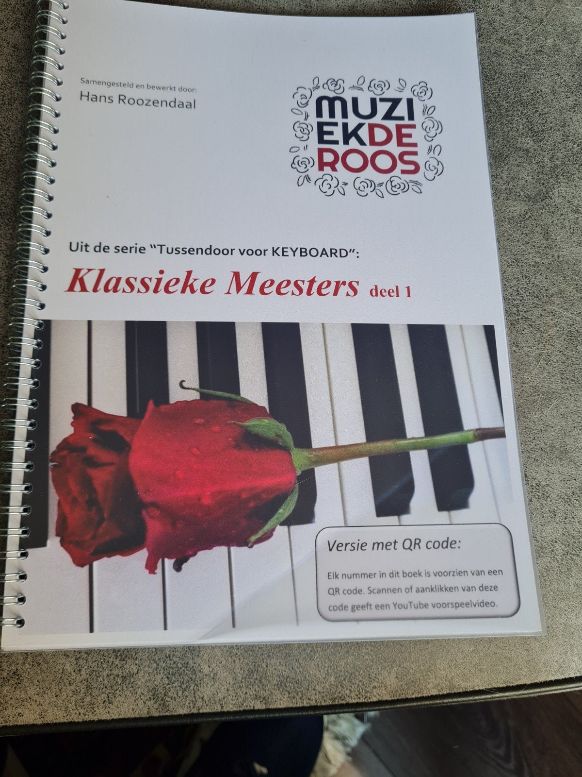 Klassieke Meesters voor Keyboard deel 1 - Muziek de Roos, Verzenden, Klassiek, Les of Cursus, Zo goed als nieuw