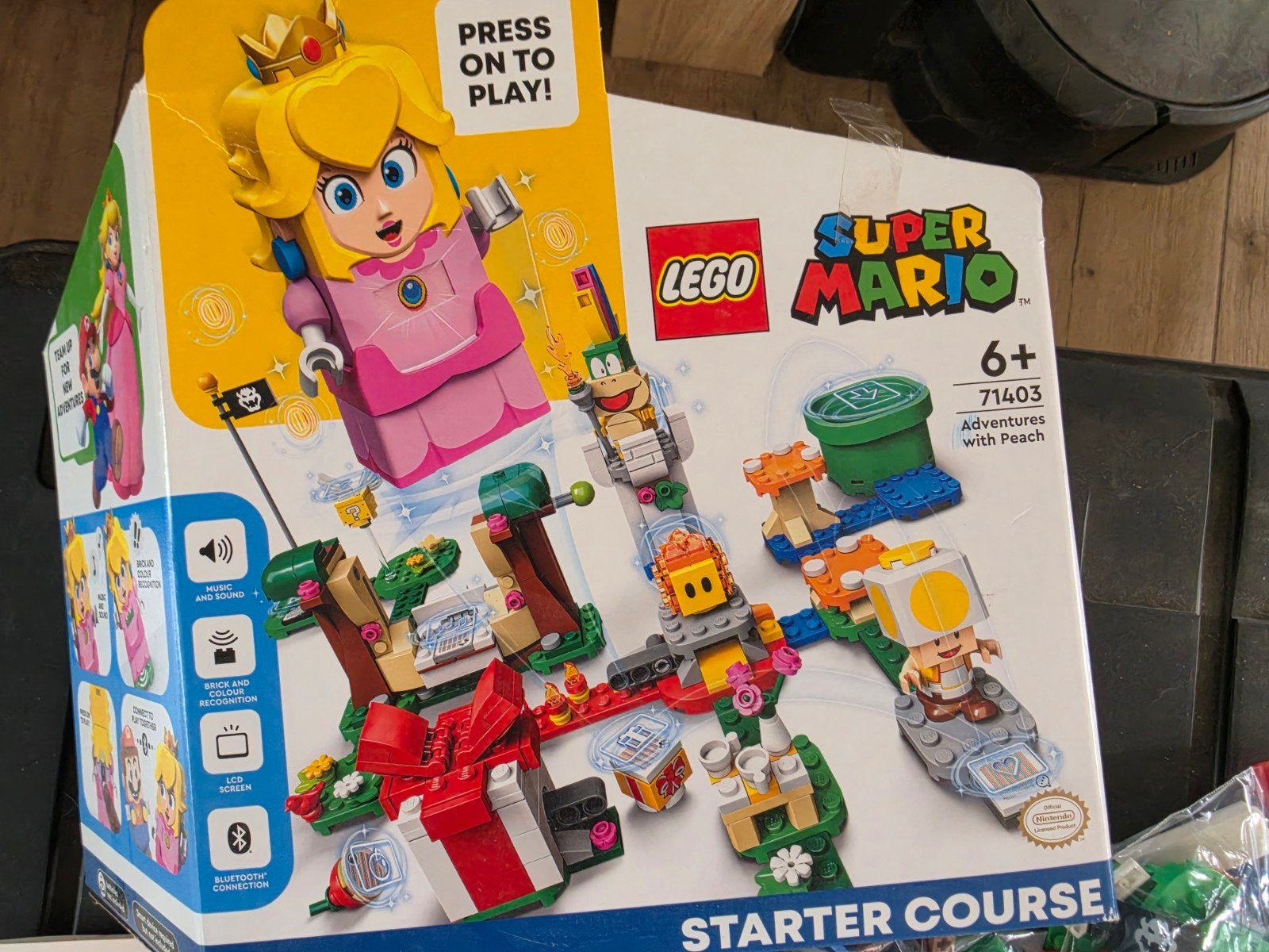 LEGO Super Mario 71403 Adventures with Peach Starter Course, Kinderen en Baby's, Inclusief instructies, Gebruikt, Lego, Ophalen of Verzenden