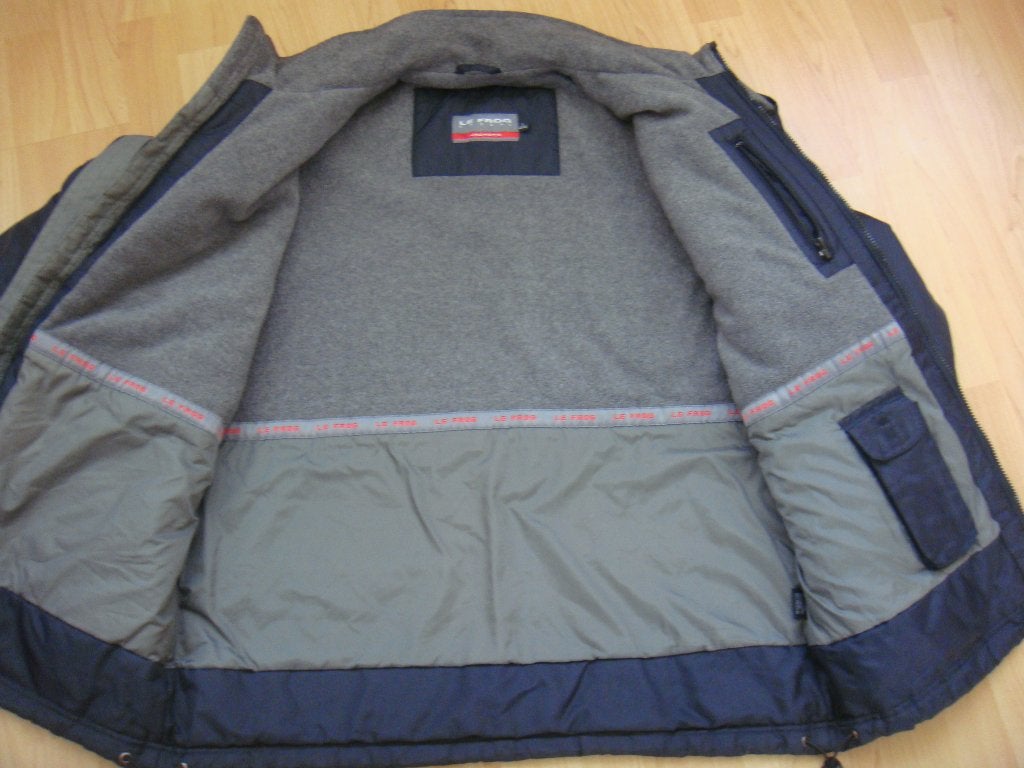 Le Froog heren winterjas jas zwart maat S/M ALS NIEUW!, Kleding | Heren, Jassen | Winter, Ophalen of Verzenden, Zo goed als nieuw