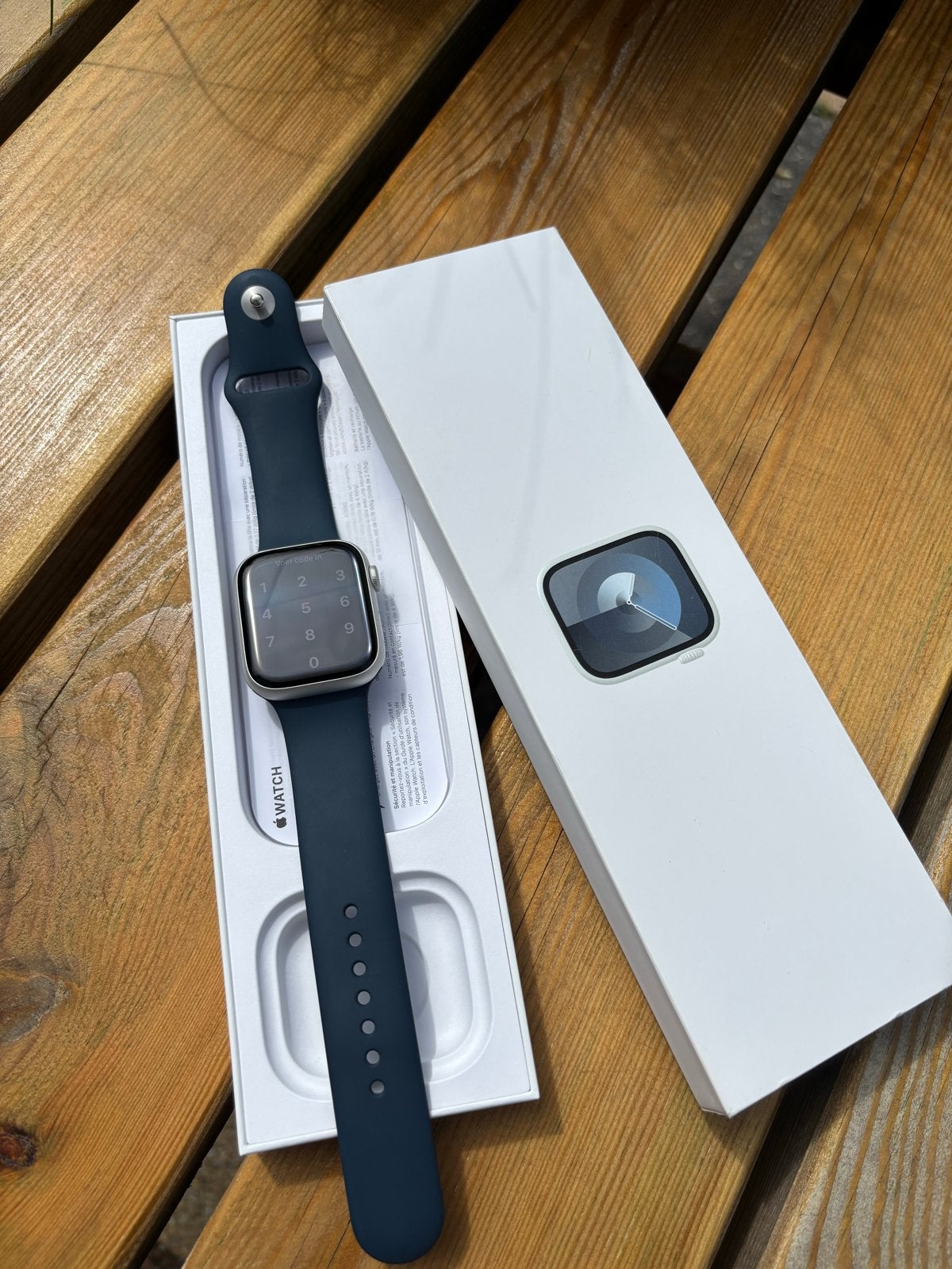 Apple Watch Series 9 45mm - Zo goed als nieuw, Ophalen, Afstand, IOS, Zo goed als nieuw