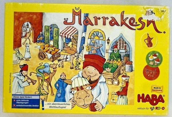 HABA Marrakesh Bordspel gezelschapsspel compleet spel, Coolsingel 104, 3011 AG Rotterdam, Netherlands, HABA, Verzenden, Een of twee spelers