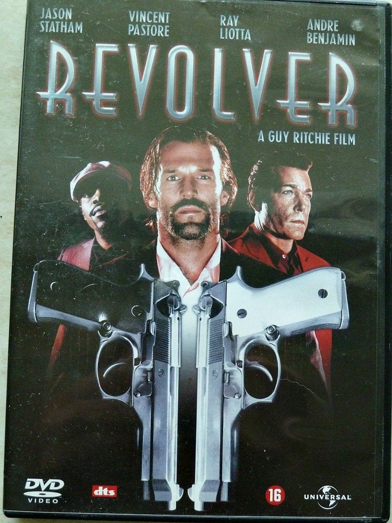 Revolver (Guy Ritchie, 2005) met Jason Statham, Vanaf 16 jaar, Ophalen of Verzenden, Gebruikt, Maffia en Misdaad