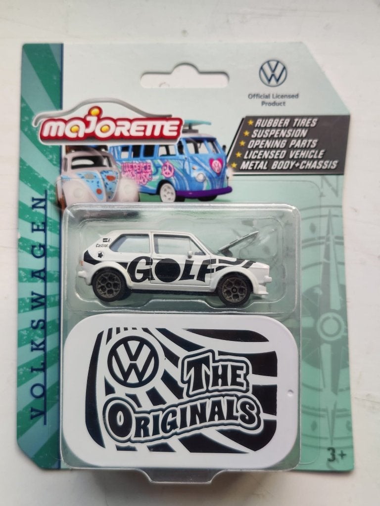 Majorette Volkswagen Golf The ORIGINALS WIT, Ophalen of Verzenden, Nieuw, Auto
