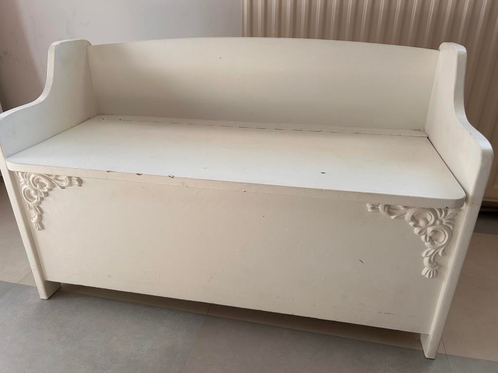 Vintage speelbankje, Ophalen, Gebruikt, Stoel(en)