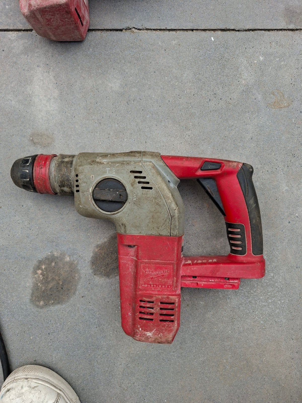 Milwauke M28 Klopboormachine, Ophalen of Verzenden, Gebruikt, Boormachine