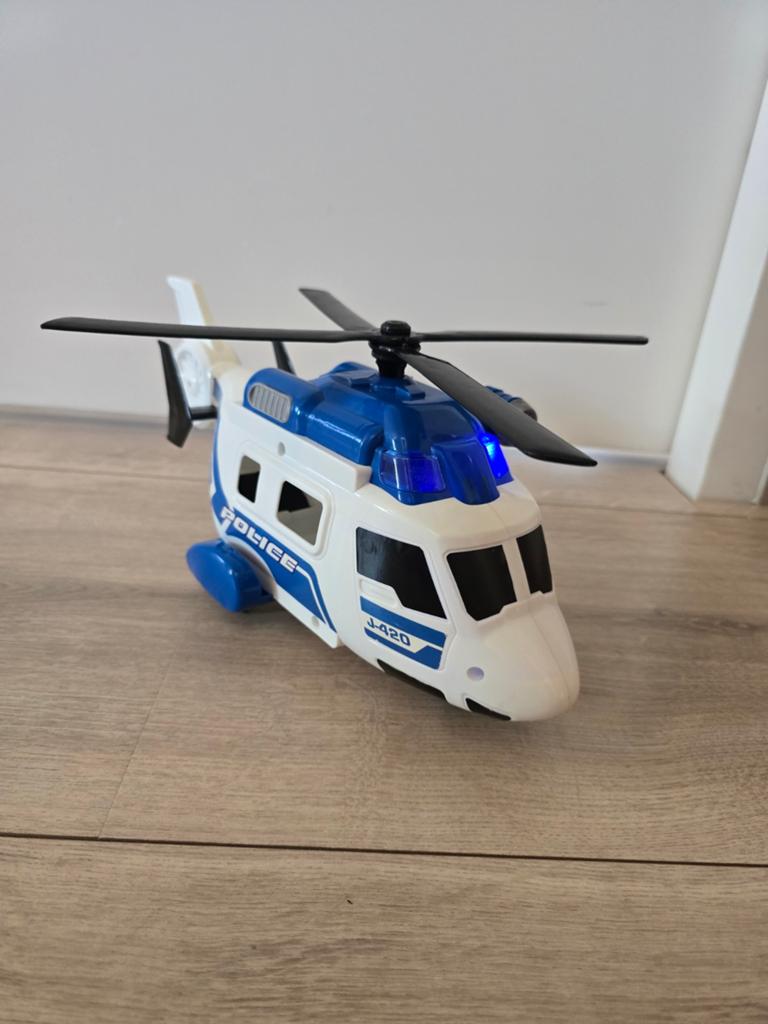 Politiehelikopter met licht en geluid, Kinderen en Baby's, Speelgoed | Speelgoedvoertuigen, Ophalen of Verzenden