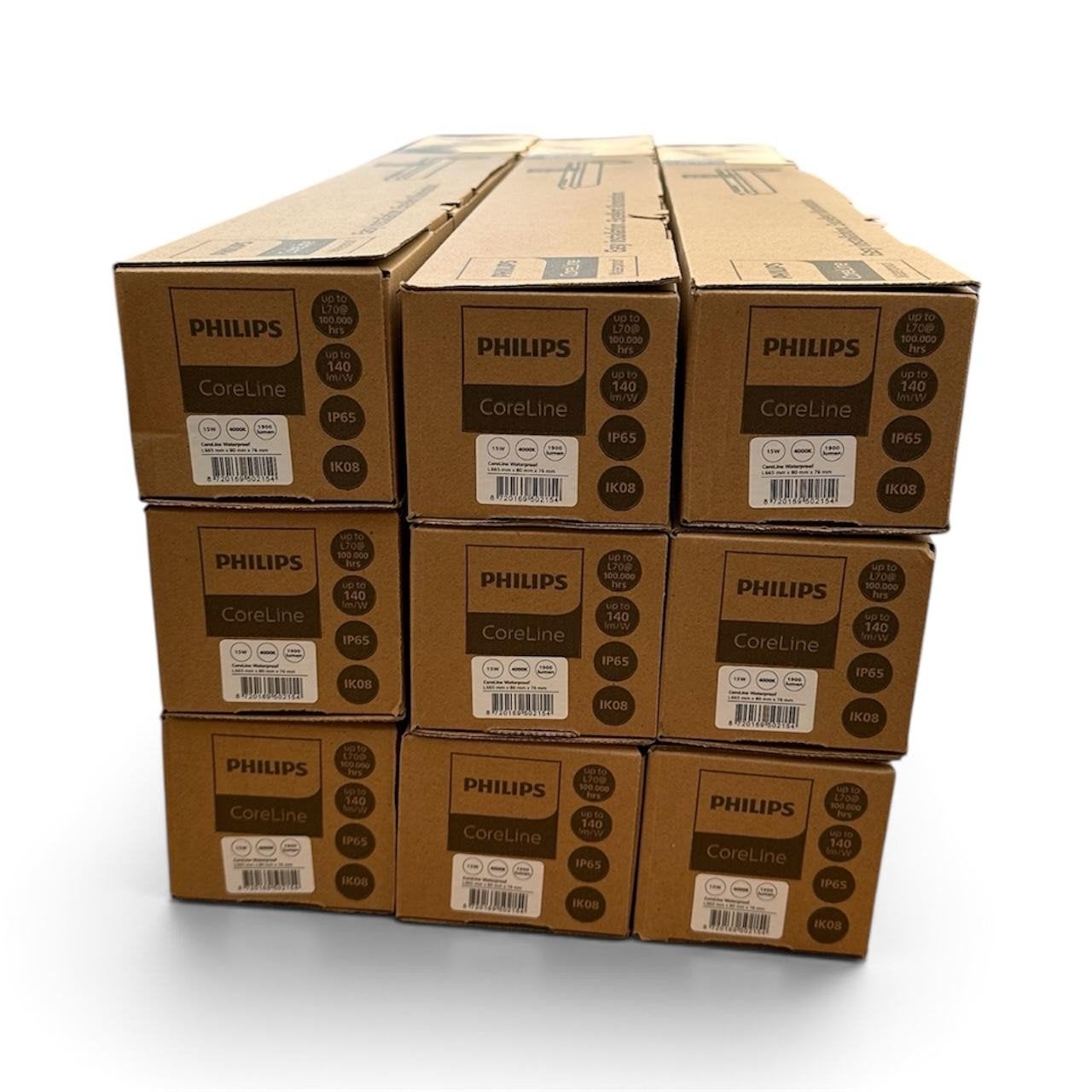 Philips CoreLine Waterproof LED armatuur 15W 4000K, Ophalen, Waterbestendig, Nieuw, Kunststof