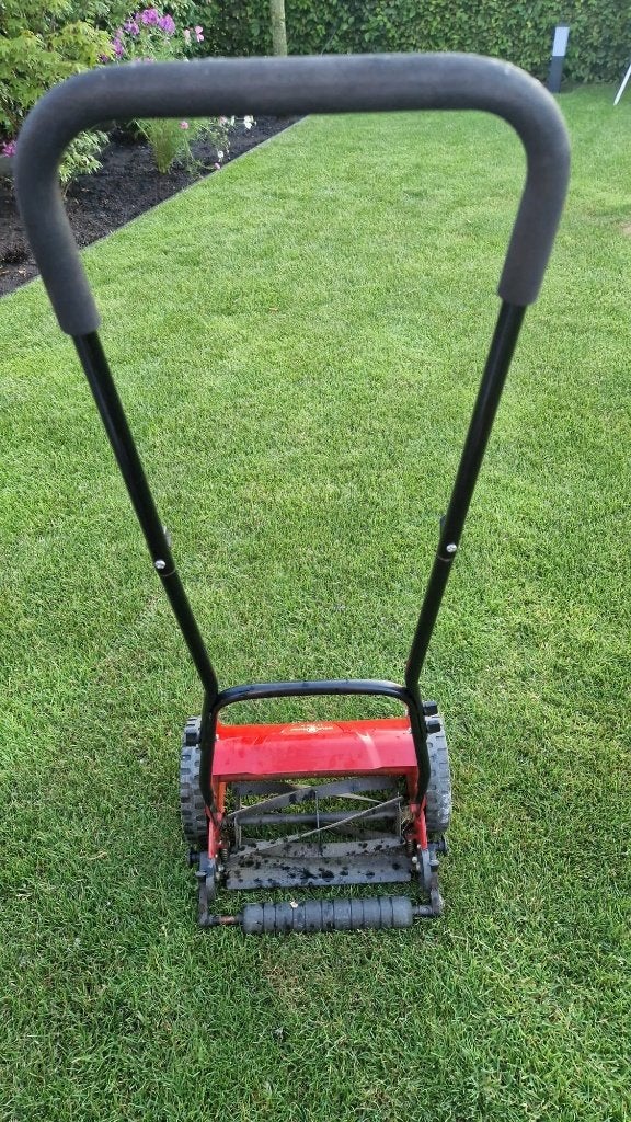 Kooimaaier / Handgrasmaaier WOLF TT 300 S, Tuin en Terras, Ophalen, Gebruikt, Handgrasmaaier, Minder dan 30 cm