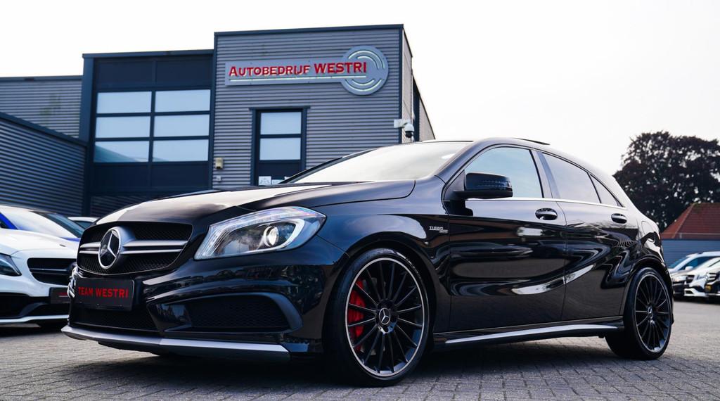 Mercedes-Benz A-klasse AMG 45 4MATIC Edition 1 | Achteruitri, Gebruikt, 4 cilinders, 14 km/l, Bedrijf
