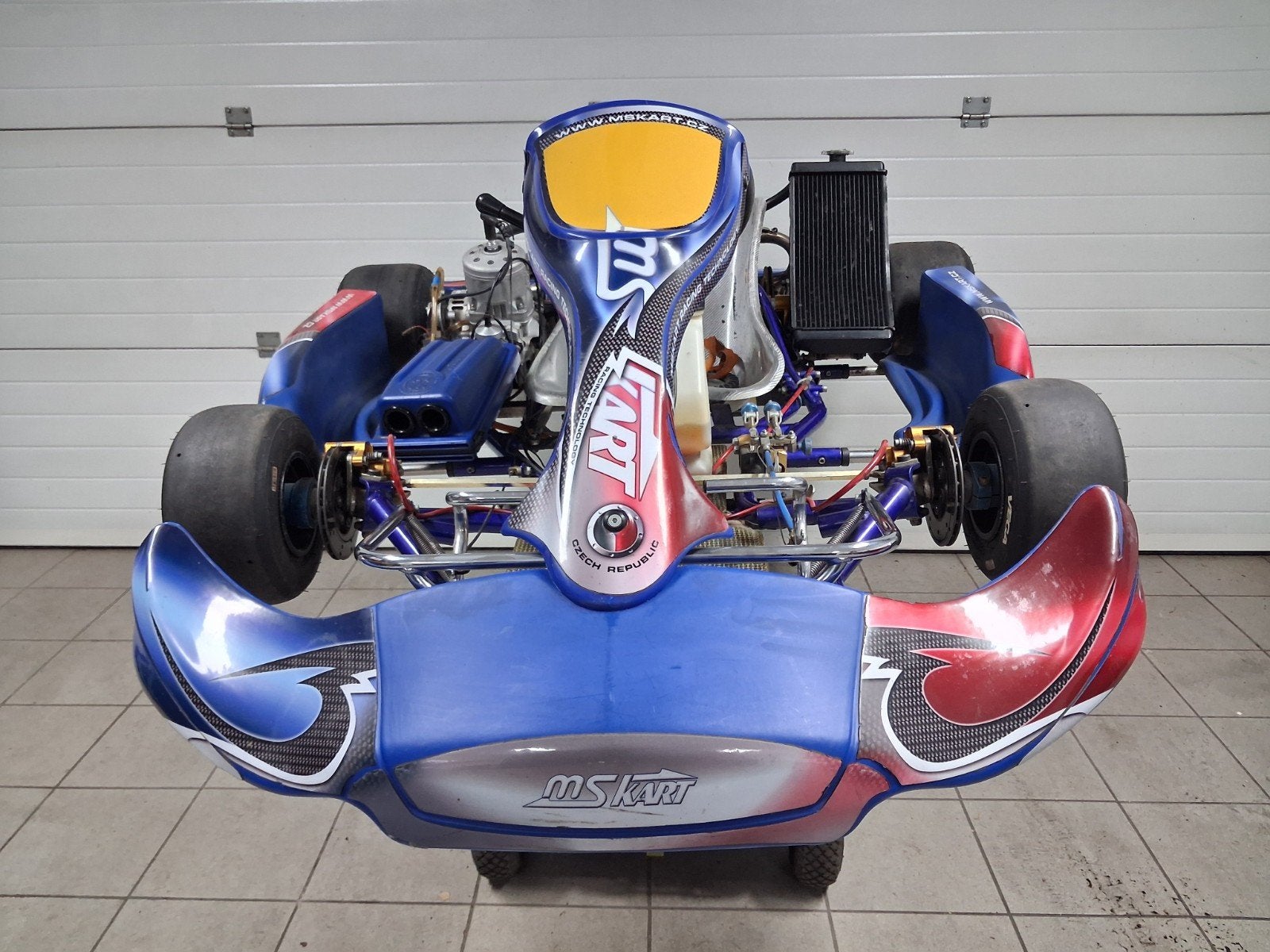 MS kart met TM 125 K9B, Ophalen of Verzenden, Kart