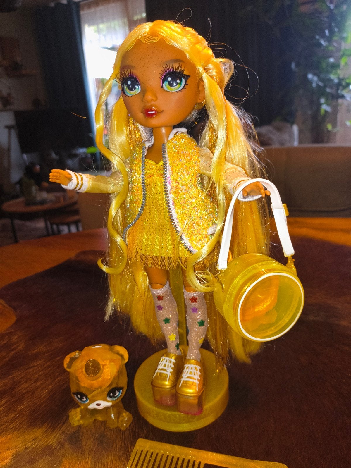 Rainbow High Fashion Pop met accessoires en standaard, Ophalen of Verzenden