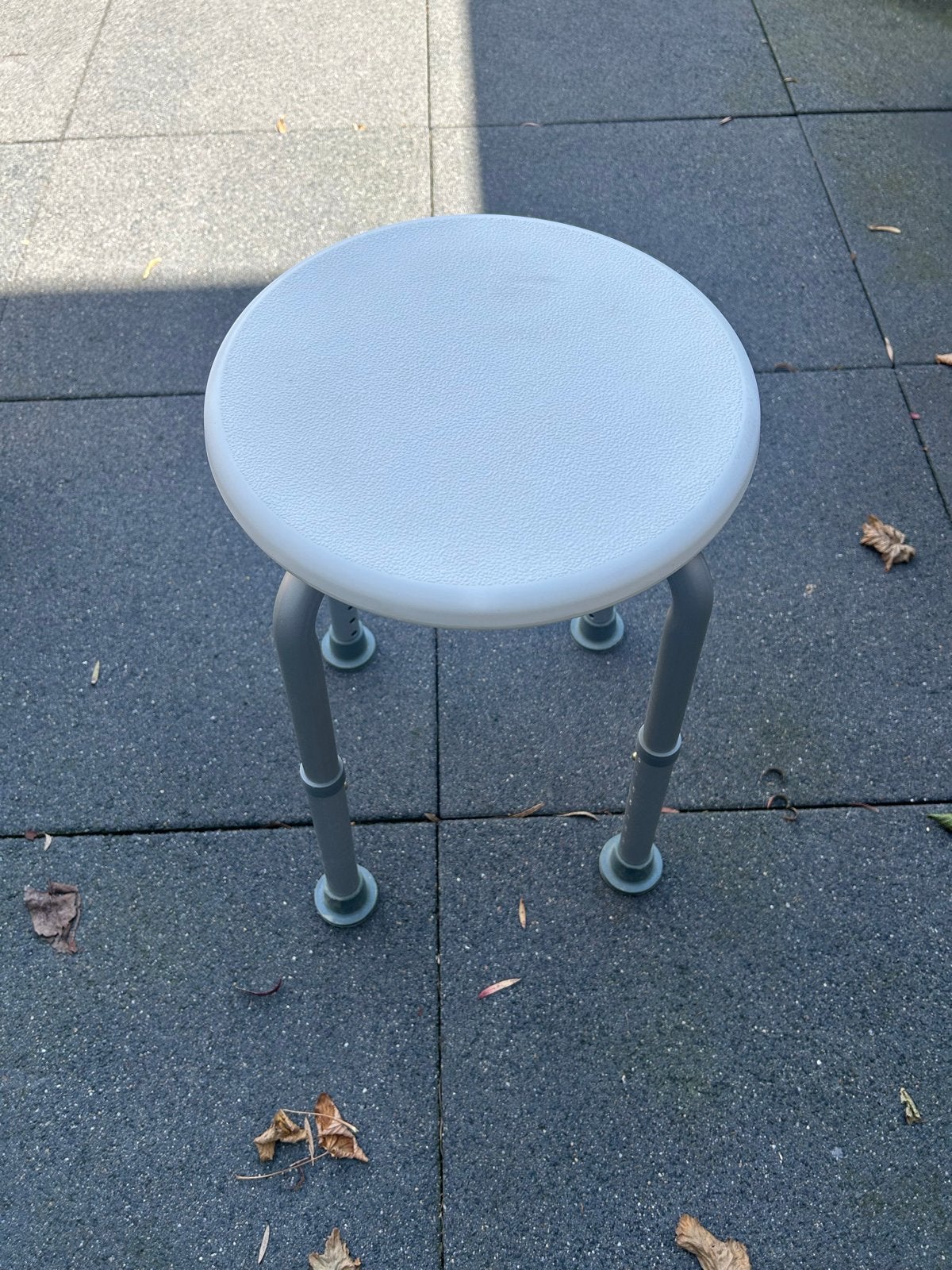 Douche krukje - In hoogte verstelbaar, Ophalen, In hoogte verstelbaar, Gebruikt, Kunststof