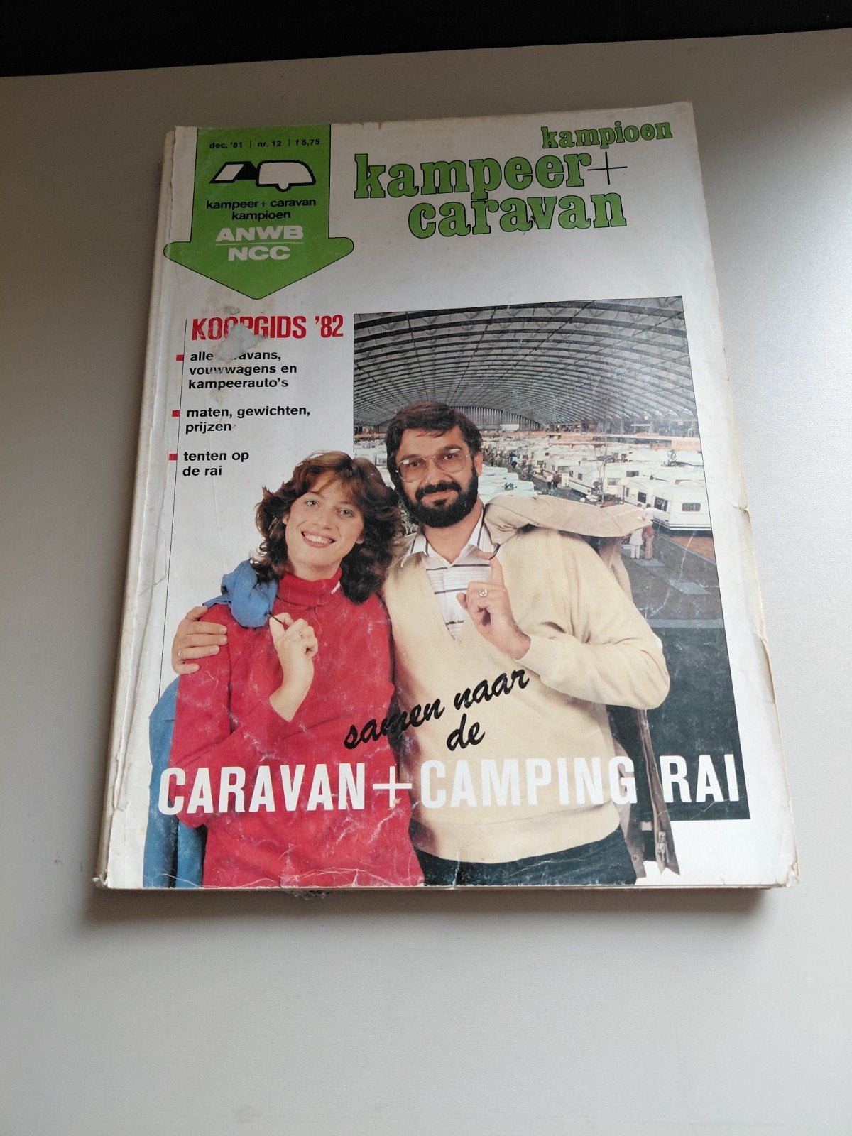 Kampeer+Caravan Kampioen Koopgids '82 - ANWB NCC, Ophalen of Verzenden, Gelezen, Algemeen, ANWB NCC