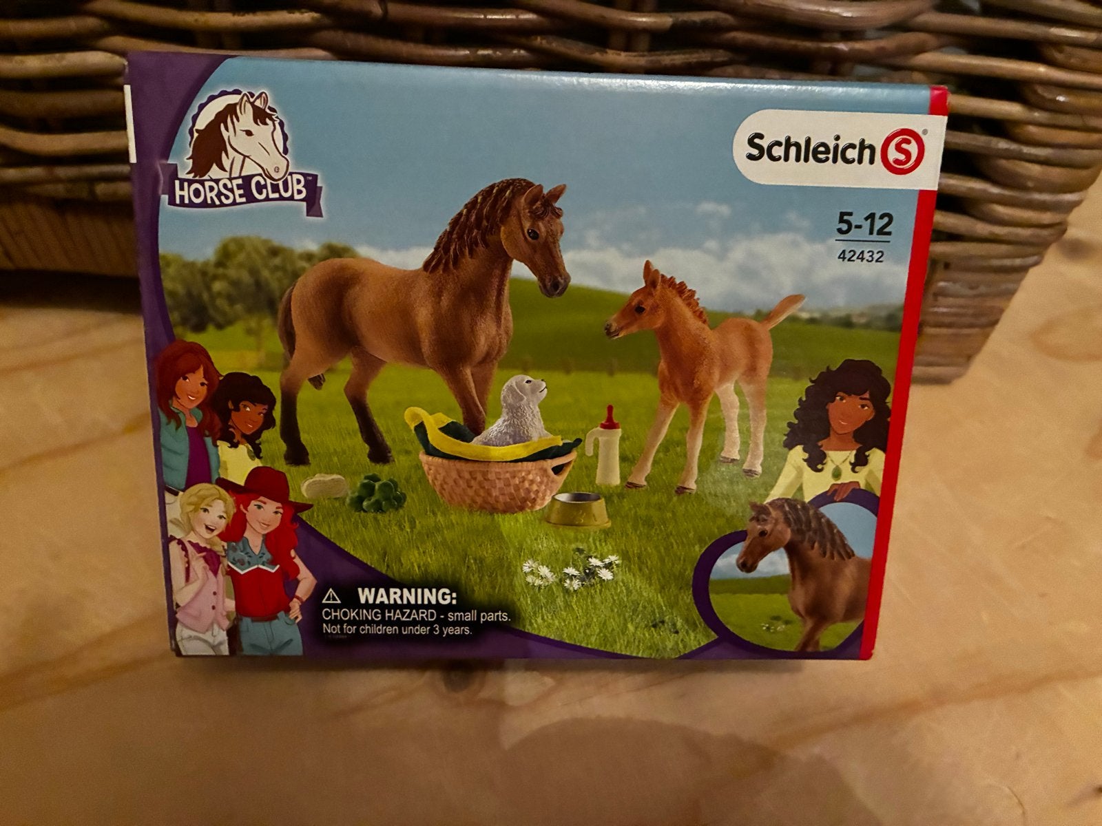 Schleich Horse Club 42432 - Compleet en in goede staat, Ophalen of Verzenden, Zo goed als nieuw, Meisje