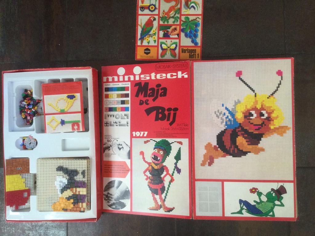 Ministeck Vintage Maya de bij, Hobby en Vrije tijd, Ministeck, Ophalen of Verzenden, Gebruikt, Box-set