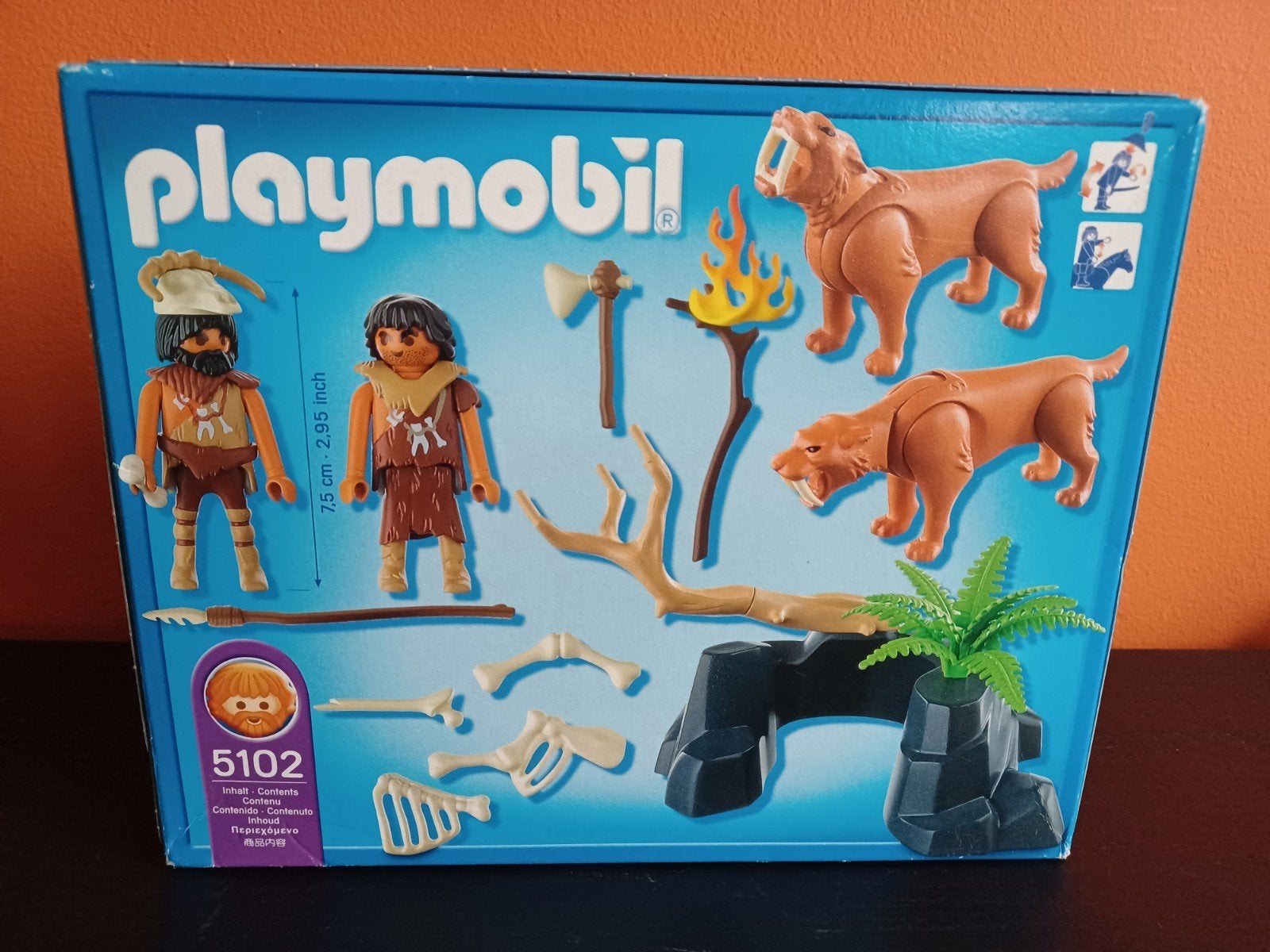 Playmobil 5102 Holbewoners met sabeltandtijgers, Ophalen of Verzenden, Nieuw