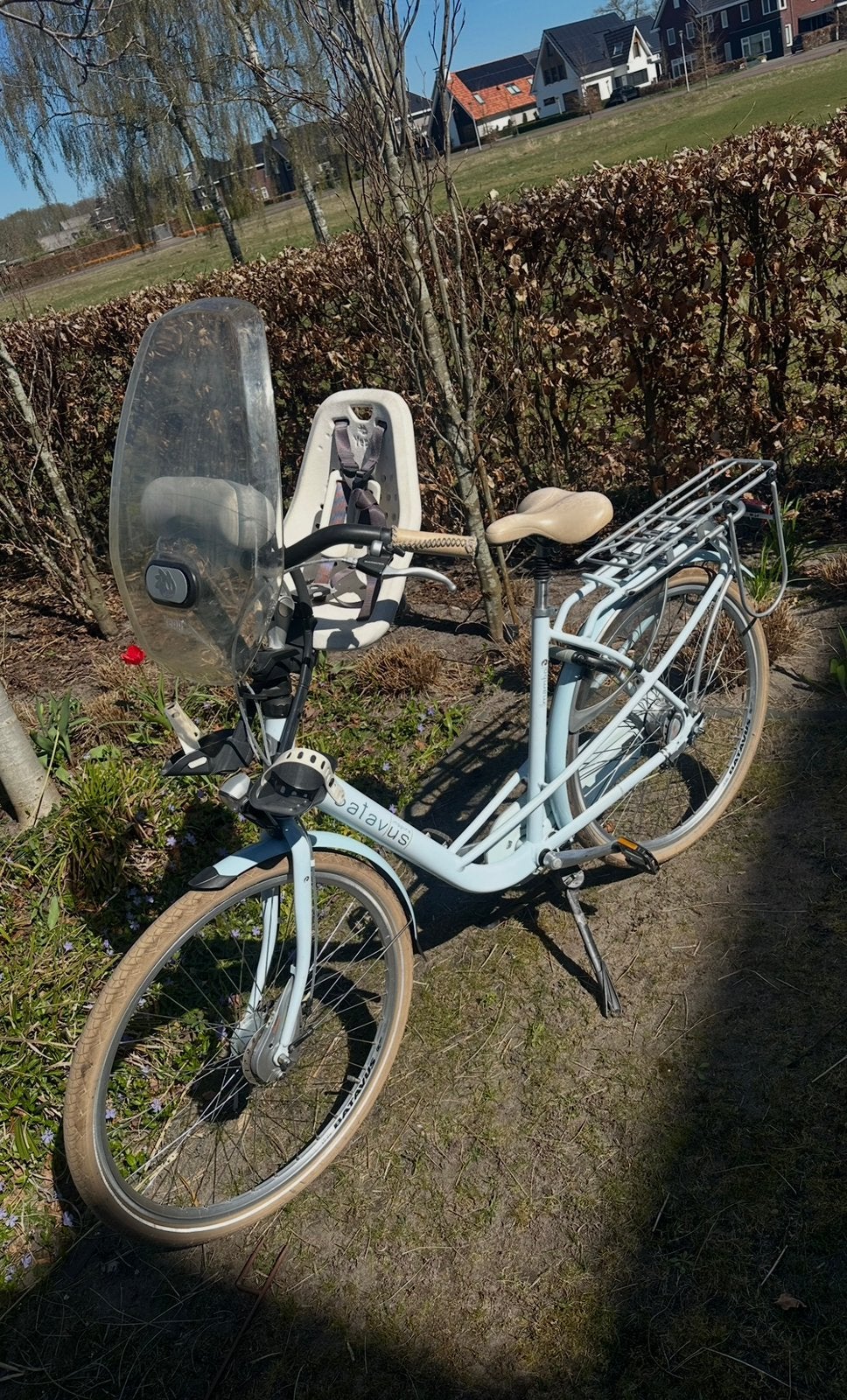 Batavus Inspire mambo moederfiets met Yepp zitje, Ophalen, 53 tot 56 cm, Buggydrager, Batavus