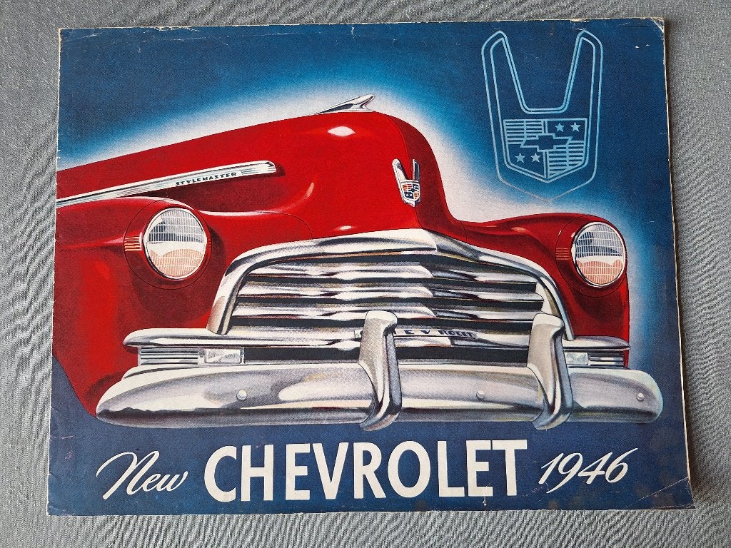 Brochure CHEVROLET Range - 1946 USA, Verzenden, Gelezen, Chevrolet