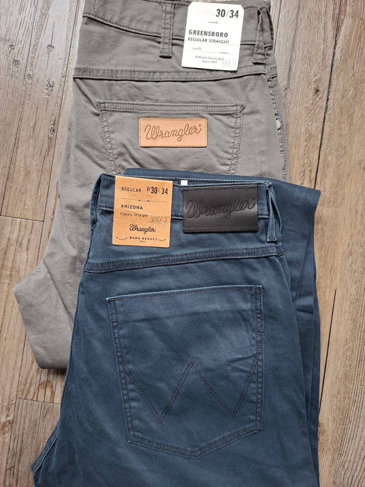 2x Wrangler jeans W30 L34 Greensboro-Arizona, Ophalen of Verzenden, Nieuw, W32 (confectie 46) of kleiner, Wrangler