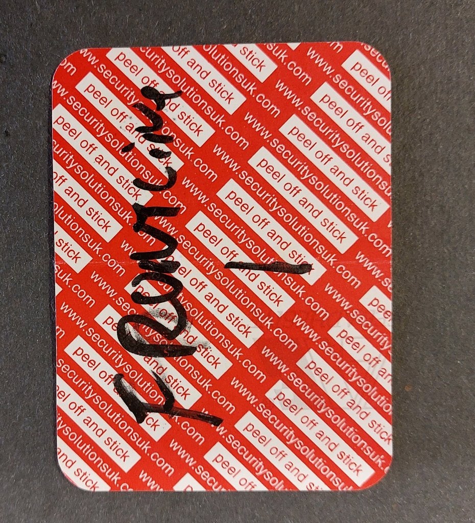 Rammstein BACKSTAGE PASS 2004 Rotterdam Ahoy Origineel !, Gebruikt, Ophalen of Verzenden, NvT, Foto of Kaart