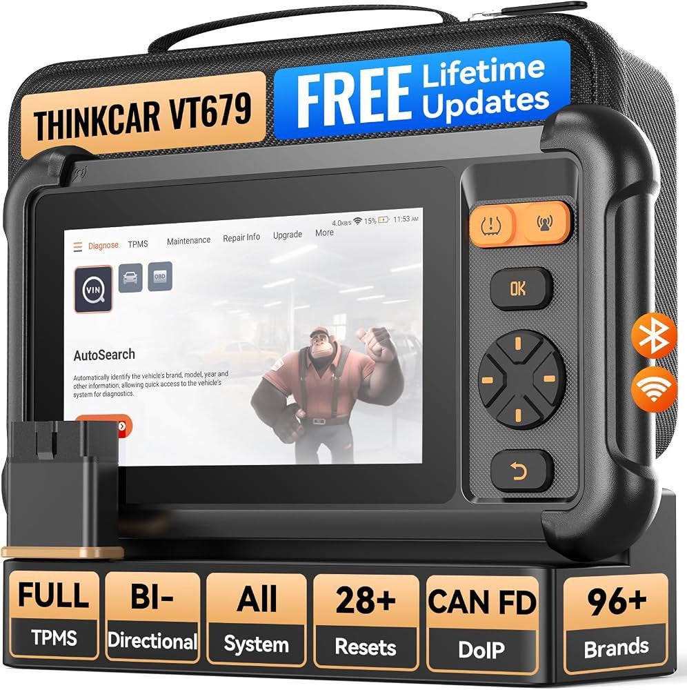Nieuw in doos: Thinkcar VT679 TPMS & OBD2 Diagnosecomputer, Ophalen of Verzenden, Nieuw