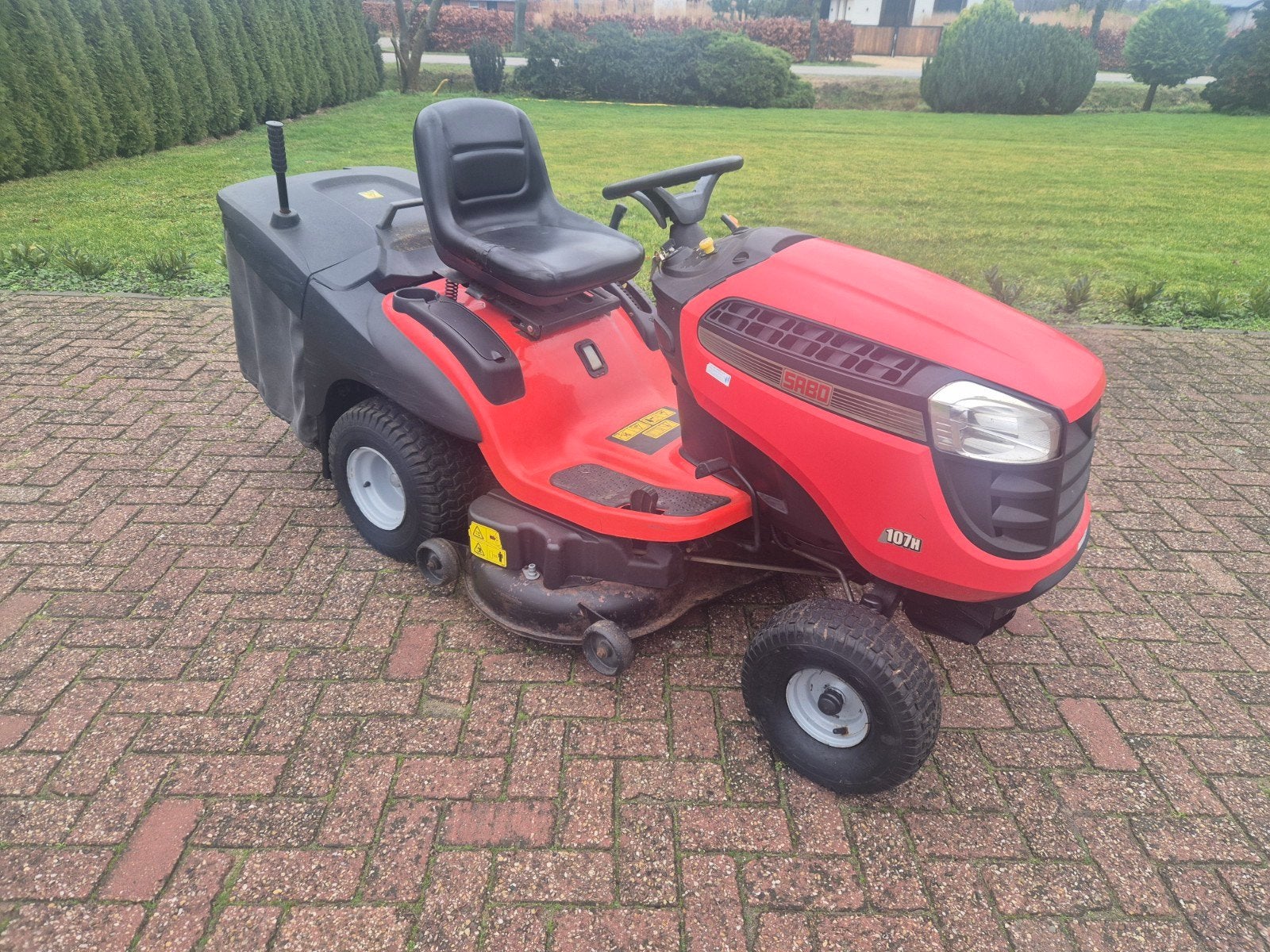 Professionele Sabo zitmaaier te koop in zeer goede staat, Tuin en Terras, Zitmaaiers, Ophalen of Verzenden, Zo goed als nieuw
