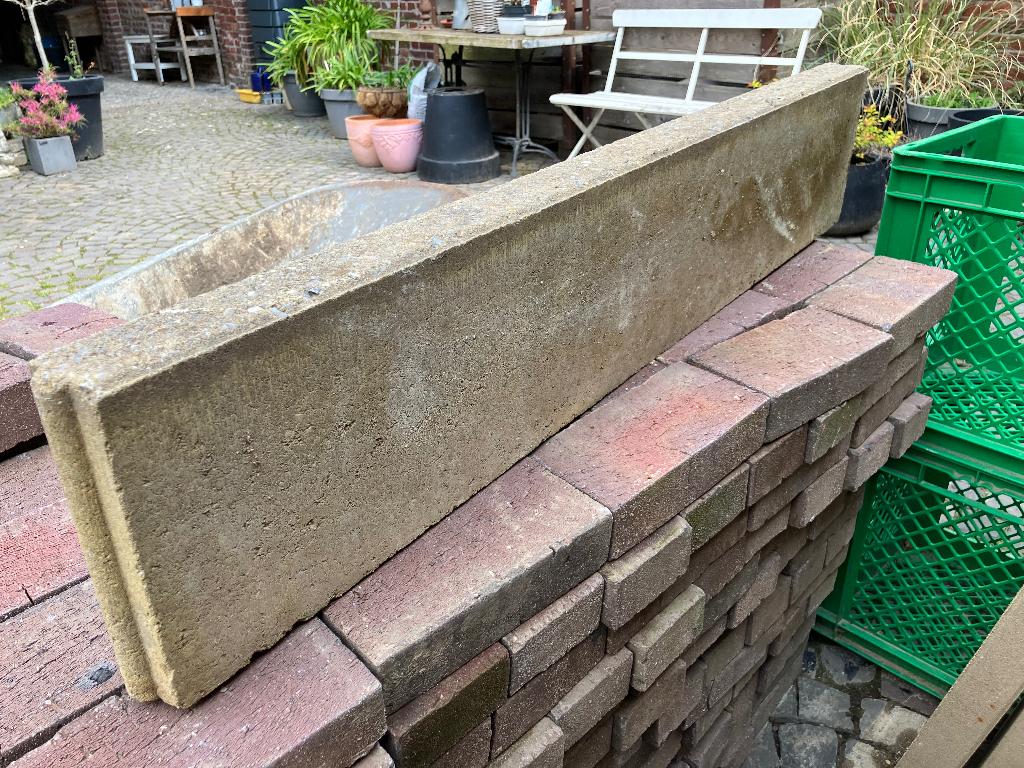 Betonrand, Tuin en Terras, Ophalen, Overige typen, Zo goed als nieuw, Minder dan 25 cm